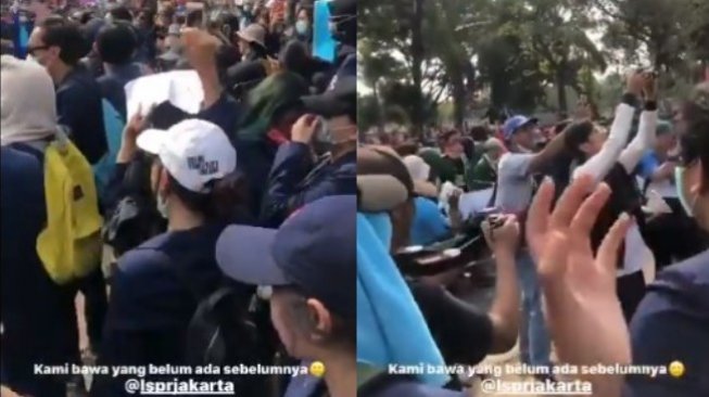 Mahasiswa London School Demo, Yel-yelnya Viral 'LSPR Datang Bawa Selebgram'