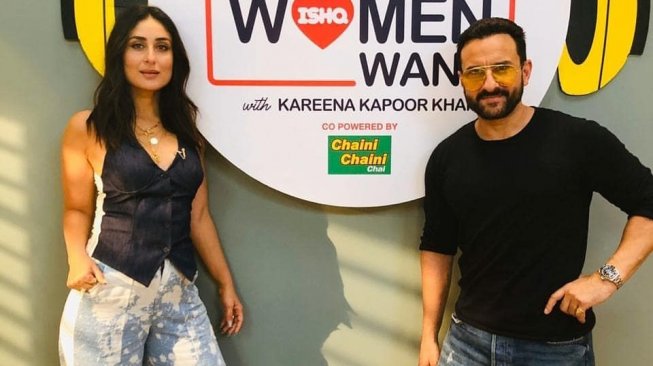 Kareena Kapoor dan Saif Ali Khan [Instagram Ishq FM]