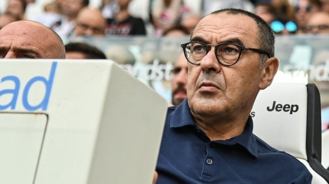 Juventus Masih Angin-anginan, Sarri Tak Khawatir Dipecat