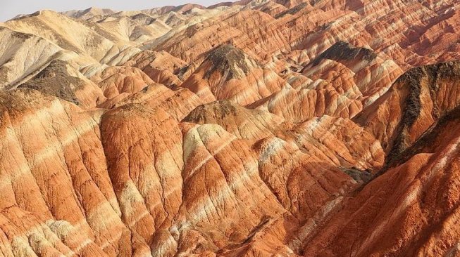 Potret Menawan Zhangye Danxia, Si Gunung Pelangi dari China