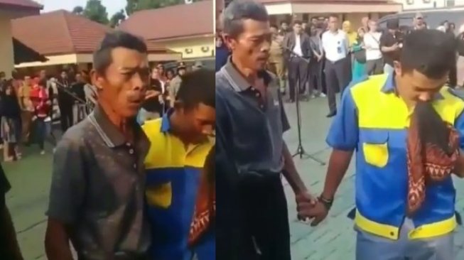 Pak Petani Ini Marahi Anaknya yang Diciduk Polisi karena Ikut Demonstrasi