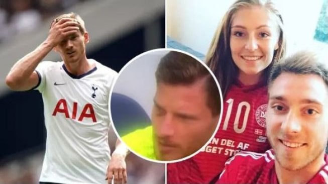 Istrinya Digosipkan Tidur dengan Vertonghen, Ini Reaksi Christian Eriksen