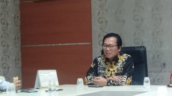 Direktur RSUD Dr Wahidin Sudiro Husodo Kota Mojokerto, Dr Sugeng Mulyadi. (Suara.com/Arry Saputra).