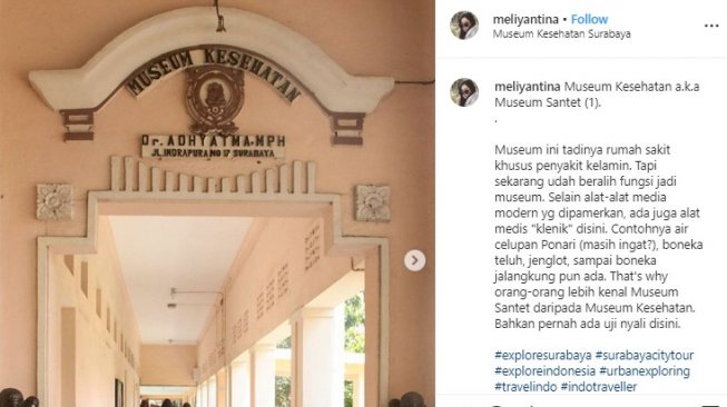 Museum santet di Surabaya. (Instagram/@meliyantina)