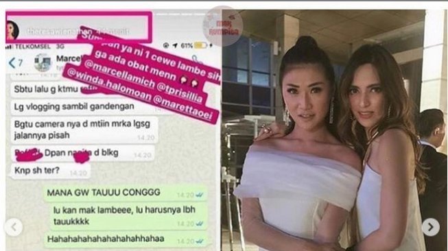 Theresa Wienathan mengungkap obrolannya soal Raffi Ahmad dan Nagita Slavina. [Instagram]