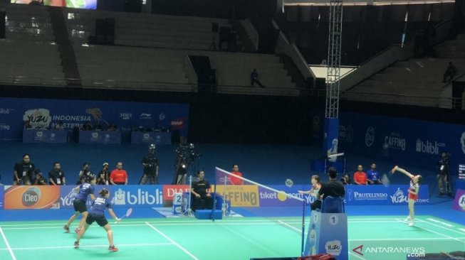 Siti / Ribka Tantang Della / Rizki di Final Indonesia Masters 2019