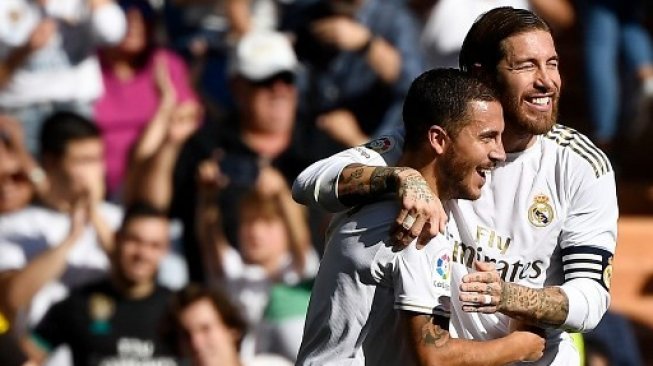 Eden Hazard Sumbang Gol, Real Madrid Pecundangi Granada di Bernabeu