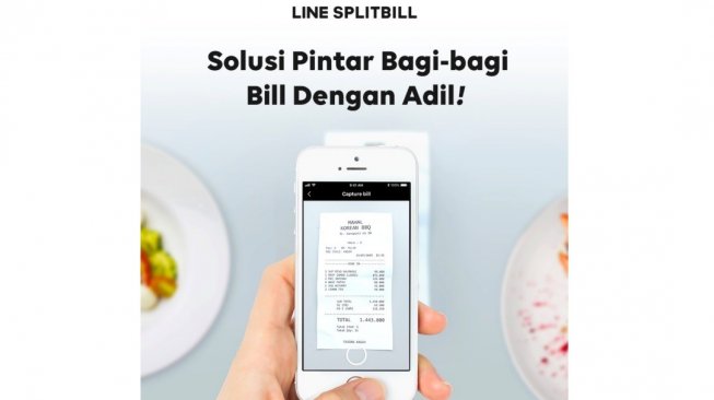 LINE Splitbill, Fitur Hitung dan Bagi Tagihan Pertama Gunakan OCR