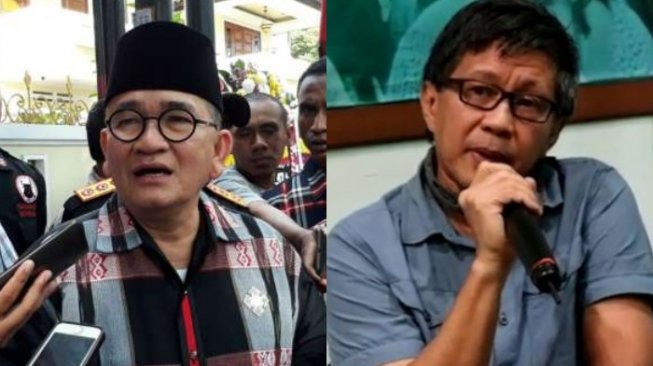 Rocky Gerung Sebut Ruhut Sitompul Dungu, Dibalas Julukan &#039;Raja Dungu&#039;