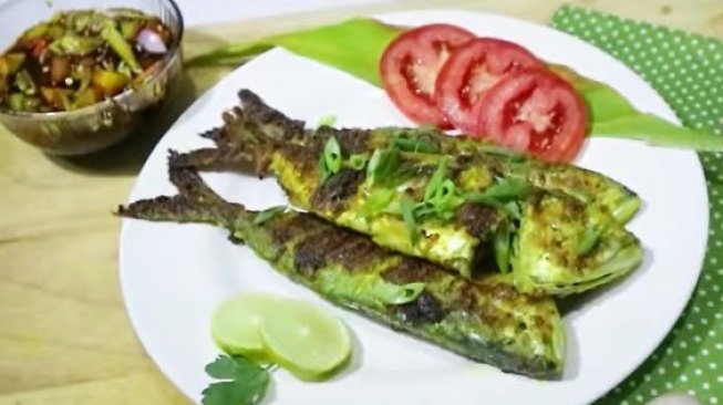 Ikan bakar kuning. (Youtube/Ikan Bakar Kuning)