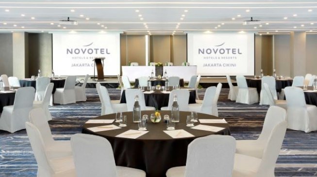 Fasilitas ballroom Novotel Jakarta Cikini. (Dok Novotel Jakarta Cikini)