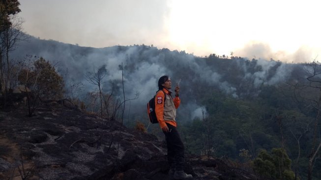 Tak Hanya di Kawah Putih, Kebakaran Lahan Juga Melanda Lokasi Wisata Lain