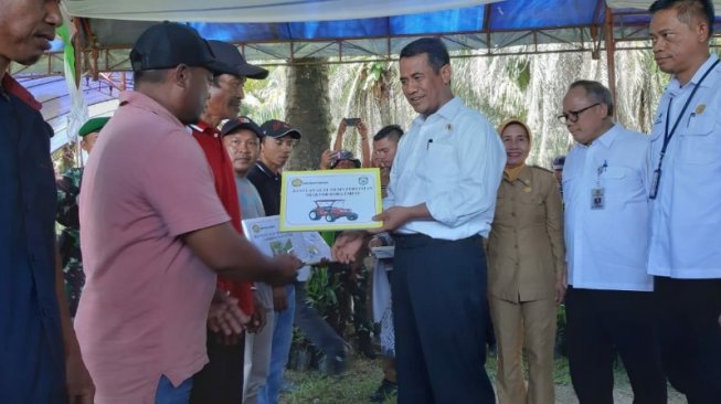 Mentan Lakukan Gerakan Mekanisasi dan Pertanian Organik di Morowali