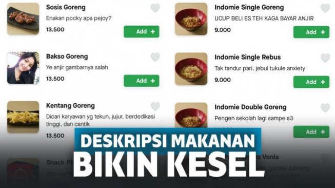 Kocak! Bukannya Minat Beli, 12 Deskripsi Makanan Ini Malah Bikin  Ketawa 