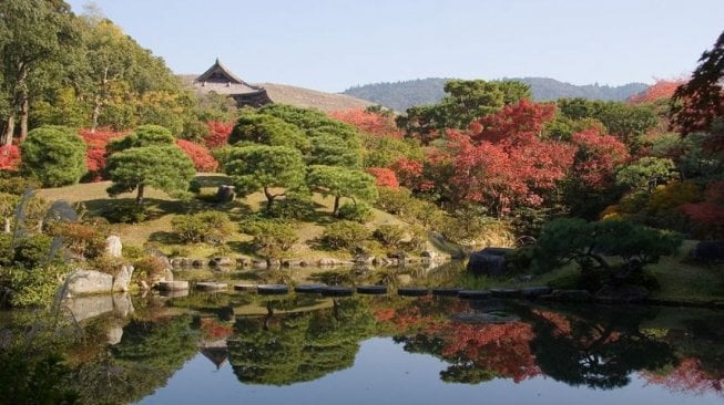 Menepi Sejenak, Mengeja Kedamaian di Taman Issuien Jepang