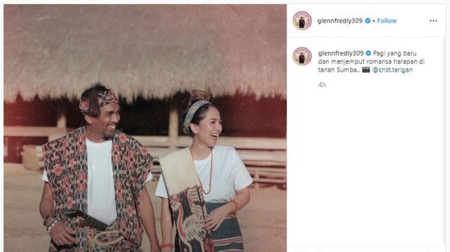 Liburan Glenn Fredly dan Mutia Ayu di Sumba (instagram.com/glennfredly309)