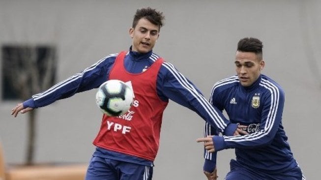 Lawan Jerman, Argentina akan Andalkan Lautaro Martinez dan Paulo Dybala