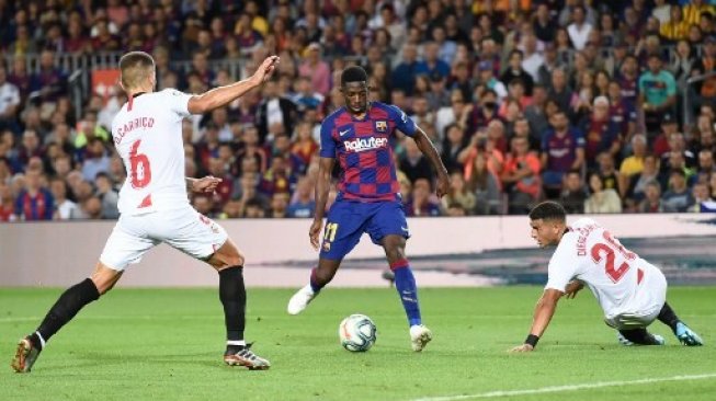 Sukses Jalani Peran Striker di Barcelona, Dembele Dijuluki Samuel Eto'o