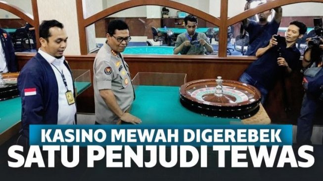 Robinson Digerebek, Satu Penjudi Tewas Melompat Dari Lantai 29!