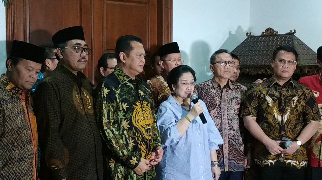 Sambangi Rumah Megawati, Pimpinan MPR Minta Saran Soal Amandemen UUD 1945
