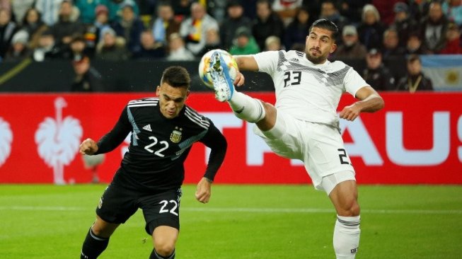 Laga Persahabatan, Argentina Tahan Imbang Jerman 2-2