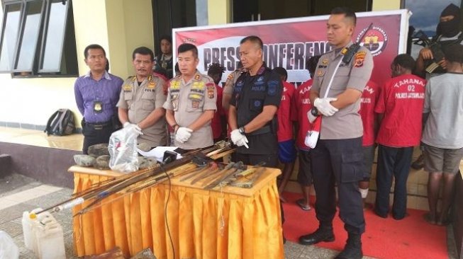 14 Tersangka Kerusuhan Wamena Terancam Dipenjara 12 Tahun