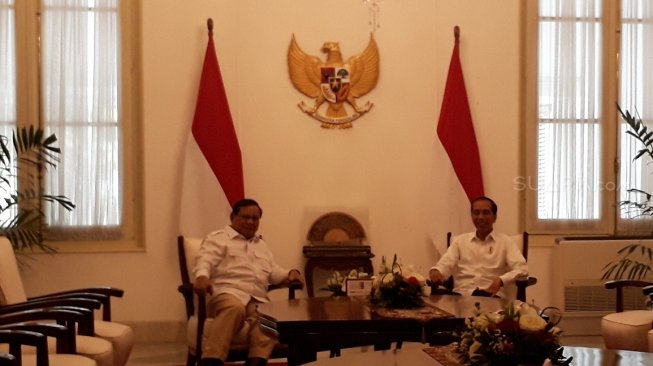 Setelah Bertemu SBY, Kini Jokowi Terima Prabowo di Istana Merdeka