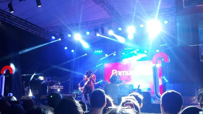 Pamungkas di Land of Leisure 2019 (Suara.com/Amertiya)