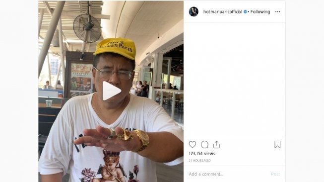 Hotan Paris bandingkan acaranya dengan Mata Najwa - (Instagram/@hotmanparisofficial)