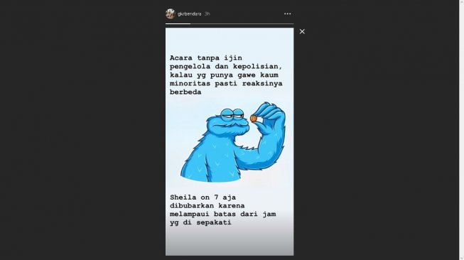 Unggahan GKR Bendara - (Instagram/@gkrbendara)