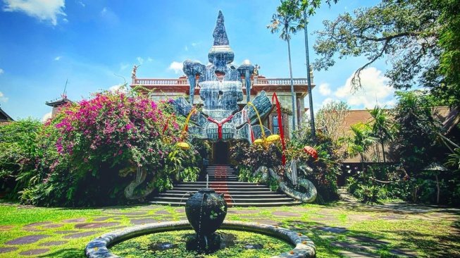 Cantiknya Blanco Renaissance, Museum Seni Bergaya Bali dan Eropa