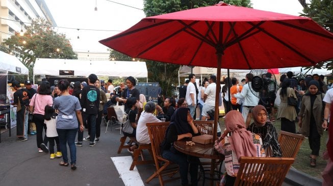 Wisata Kuliner di Land of Leisures 2019 (Suara.com/Amertiya)