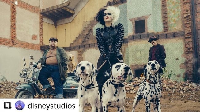 Cruella de Vill. (Instagram/@hollywoodbulletin)