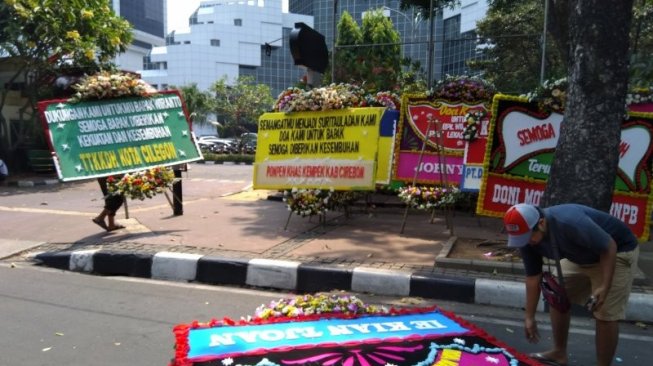 Wiranto Sudah Lewat Masa Kritis, Karangan Bunga Berdatangan ke RSPAD