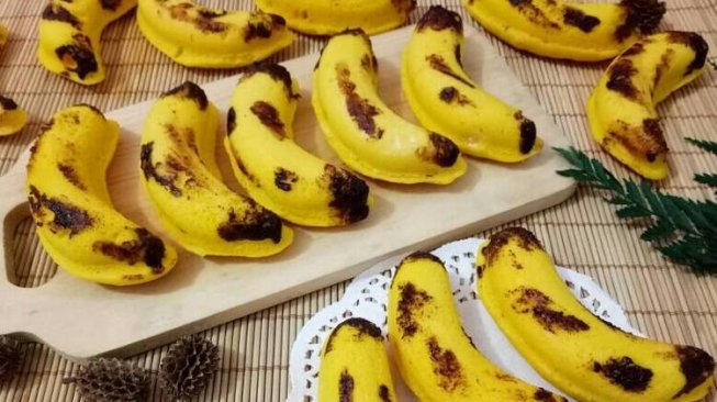 Resep Mudah Bikin Banana Steam Cake yang Lucu nan Lezat