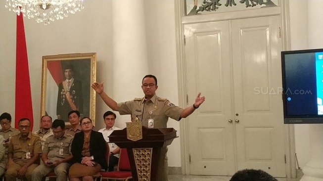 Prabowo Gabung Kabinet Jokowi, Anies: Sikap Gerindra di Jakarta Tetap Sama