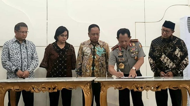 Saksikan Penandatanganan Sertifikasi Halal, Wapres JK Harap Tak Bebani UKM