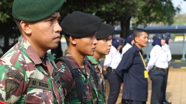 Jelang Pelantikan Presiden, PLN UIT JBB Dijaga Aparat Gabungan