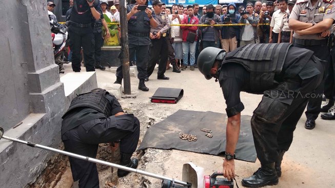 Polda Yogyakarta Temukan 119 Peluru FN Kaliber 9 mm di Gorong-gorong