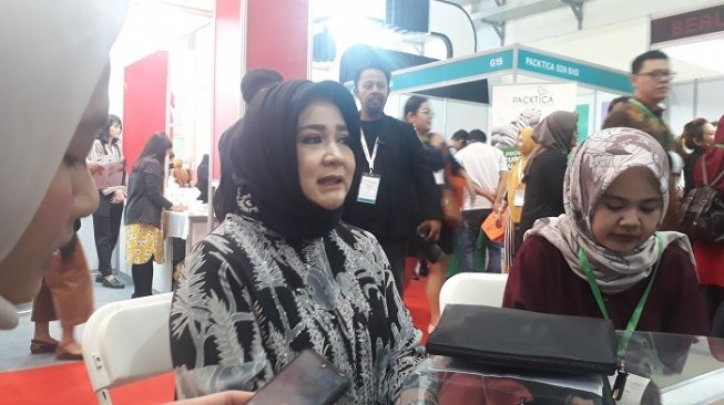 Hadirkan 400 brand kecantikan, Cosmobeaute Indonesia 2019 berlangsung di Jakarta Convention Center mulai dari 17-19 Oktober 2019. (Suara.com/Vessy Frizona)