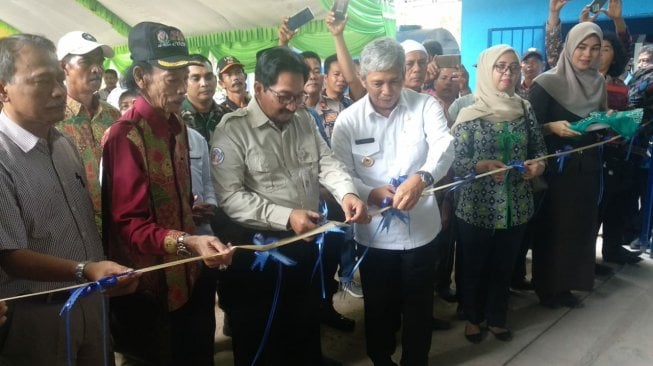 Program PKBM, Dirjen PSP Resmikan Warehouse UPJA di OKI