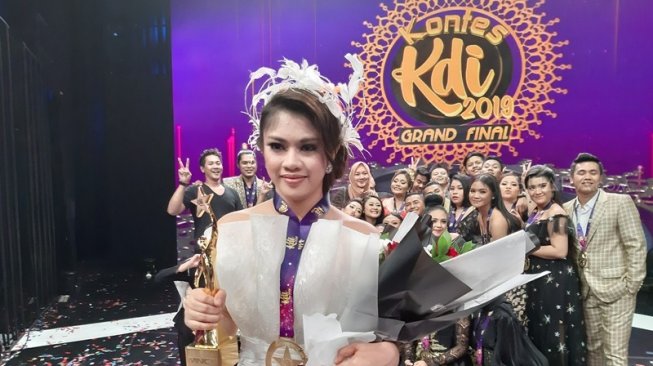 Suci, Juara KDI 2019 [Suara.com/Marni]