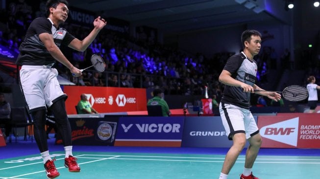 Hendra/Ahsan Siap Hadapi Unggulan Empat di Semifinal Denmark Open 2019