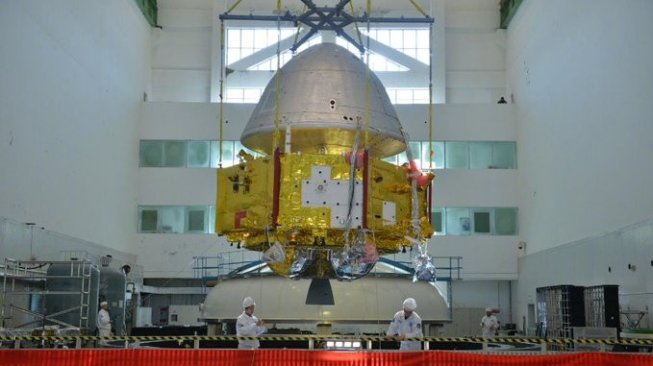 Mengintip Penampakan Pesawat Penjelajah Mars Pertama Milik China [twitter @cgtnofficial]