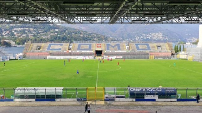 Stadion milik klub Como 1907. [@calcio_como / Instagram]
