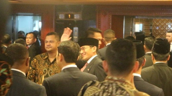 Sandiaga Ungkap Keinginan Sebelum Jokowi - Maruf Amin Dilantik