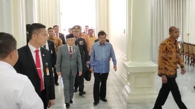 Maruf Amin Mau Dibimbing dan Dinasihati JK Selama Jadi Wapres