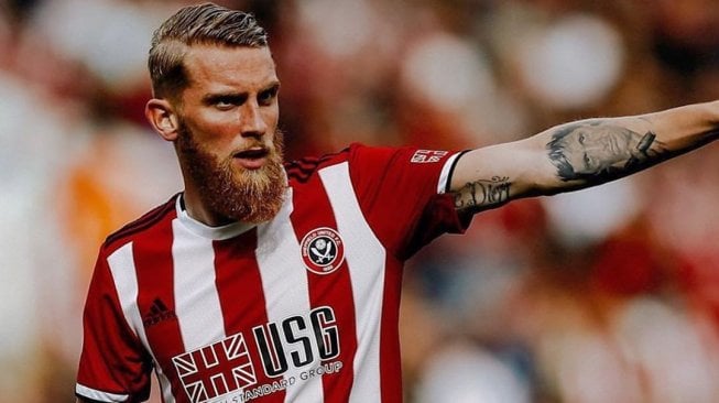 Penyerang Sheffield United, Oliver McBurnie. (Instagram/@oli_mcburnie)