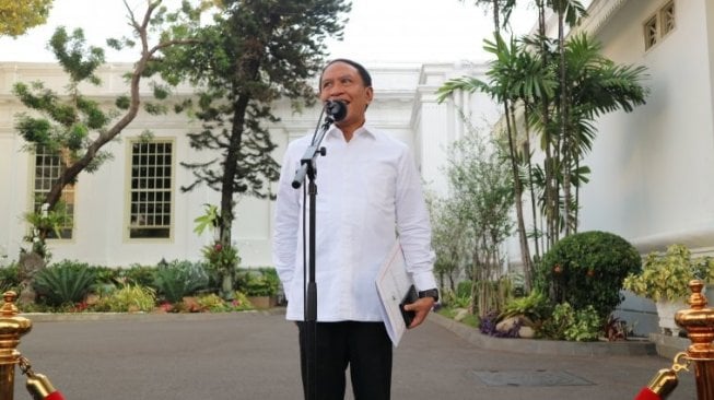 Tak Disinggung Kasus Korupsi, Zainudin Amali Diskusi Olahraga dengan Jokowi