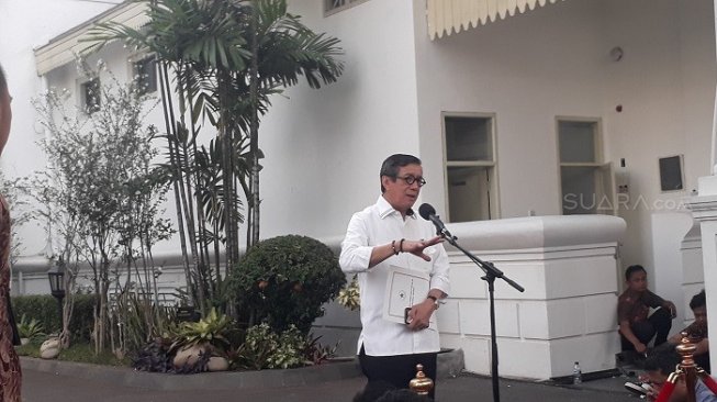 Menghadap Jokowi, Yasonna Laoly Berpeluang jadi Menkumham Lagi